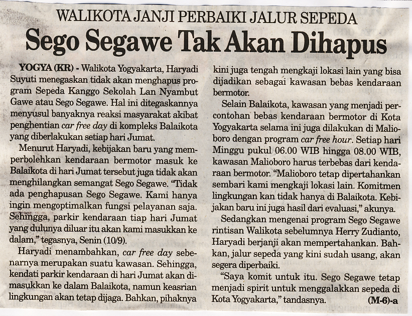 Kliping jogja terbaru